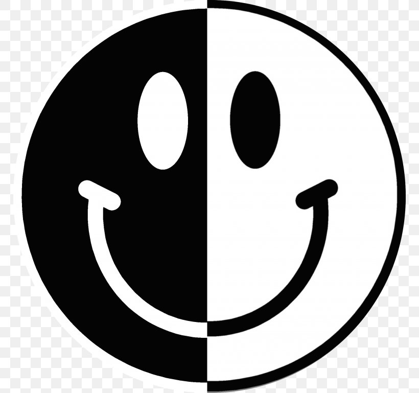Smiley Emoticon Clip Art Emoji, PNG, 768x769px, Smiley, Area, Black And White, Emoji, Emoticon Download Free