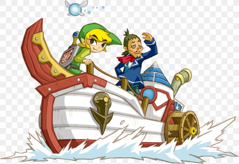 The Legend Of Zelda: Phantom Hourglass Link The Legend Of Zelda: The Wind Waker The Legend Of Zelda: Spirit Tracks, PNG, 2798x1922px, Watercolor, Cartoon, Flower, Frame, Heart Download Free