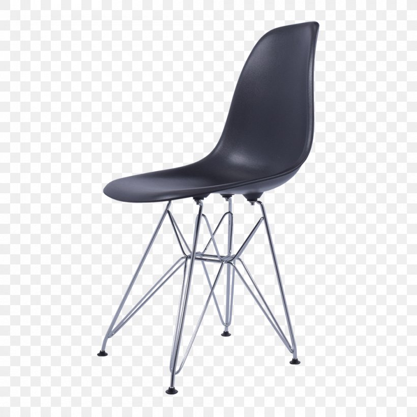 Eames Lounge Chair Panton Chair Wire Chair (DKR1) Vitra Charles And Ray Eames, PNG, 1000x1000px, Eames Lounge Chair, Armrest, Black, Chair, Charles And Ray Eames Download Free
