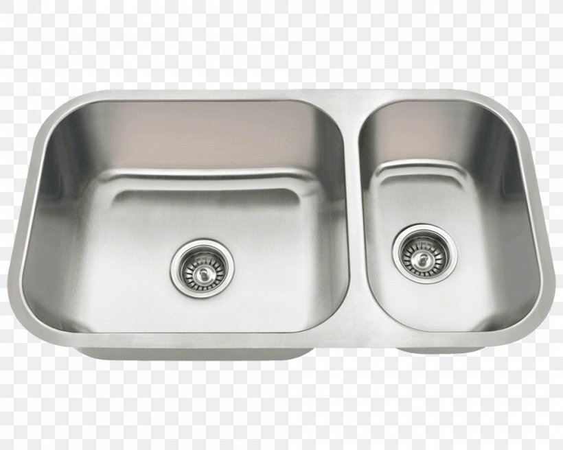 Sink Stainless Steel Bowl Kitchen Brushed Metal, PNG, 1000x800px, Sink, Bathroom Sink, Bowl, Bowl Sink, Brushed Metal Download Free