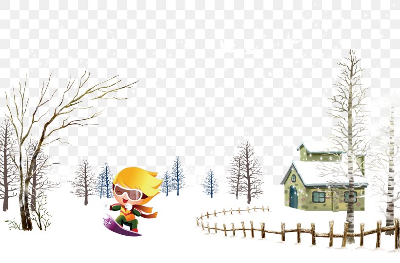 Winter Snow, PNG, 4100x2700px, Winter, Advertising, Animation, Cartoon, Child Download Free