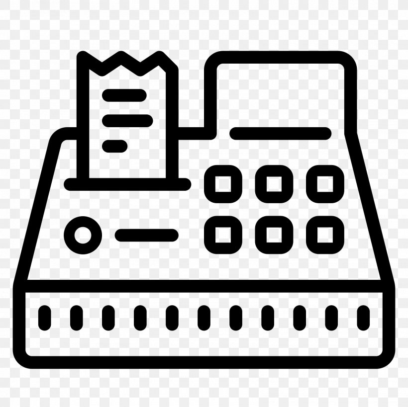Cash Register Money Point Of Sale, PNG, 1600x1600px, Cash Register, Area, Barcode, Barcode Scanners, Black And White Download Free