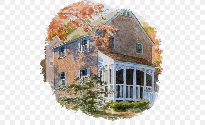Watercolor Painting House Building Art, PNG, 500x500px, Watercolor Painting, Architectural Illustrator, Art, Artist, Building Download Free