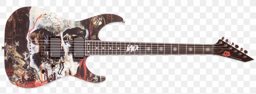 Electric Guitar ESP Guitars Slayer South Of Heaven, PNG, 1800x663px, Electric Guitar, Acoustic Electric Guitar, Acousticelectric Guitar, Bass Guitar, Electronic Musical Instrument Download Free