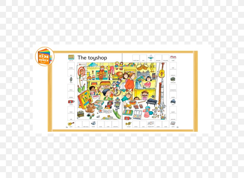 Book English Text Sticker Cartoon, PNG, 600x600px, Book, Area, Cartoon, English, Play Download Free