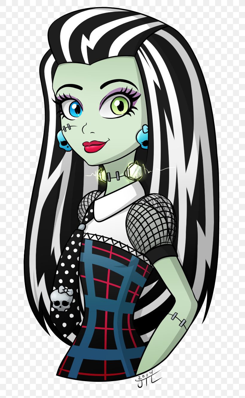 Frankie Stein Monster High Drawing, PNG, 771x1327px, Frankie Stein, Art