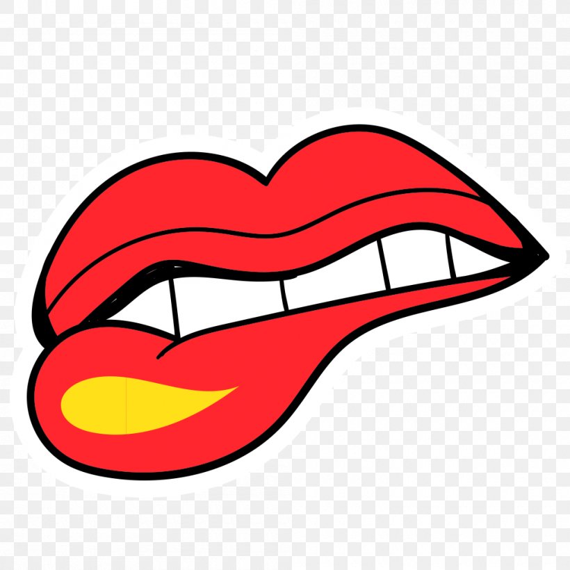 Lip Sticker Image Decal, PNG, 1000x1000px, Watercolor, Cartoon, Flower, Frame, Heart Download Free