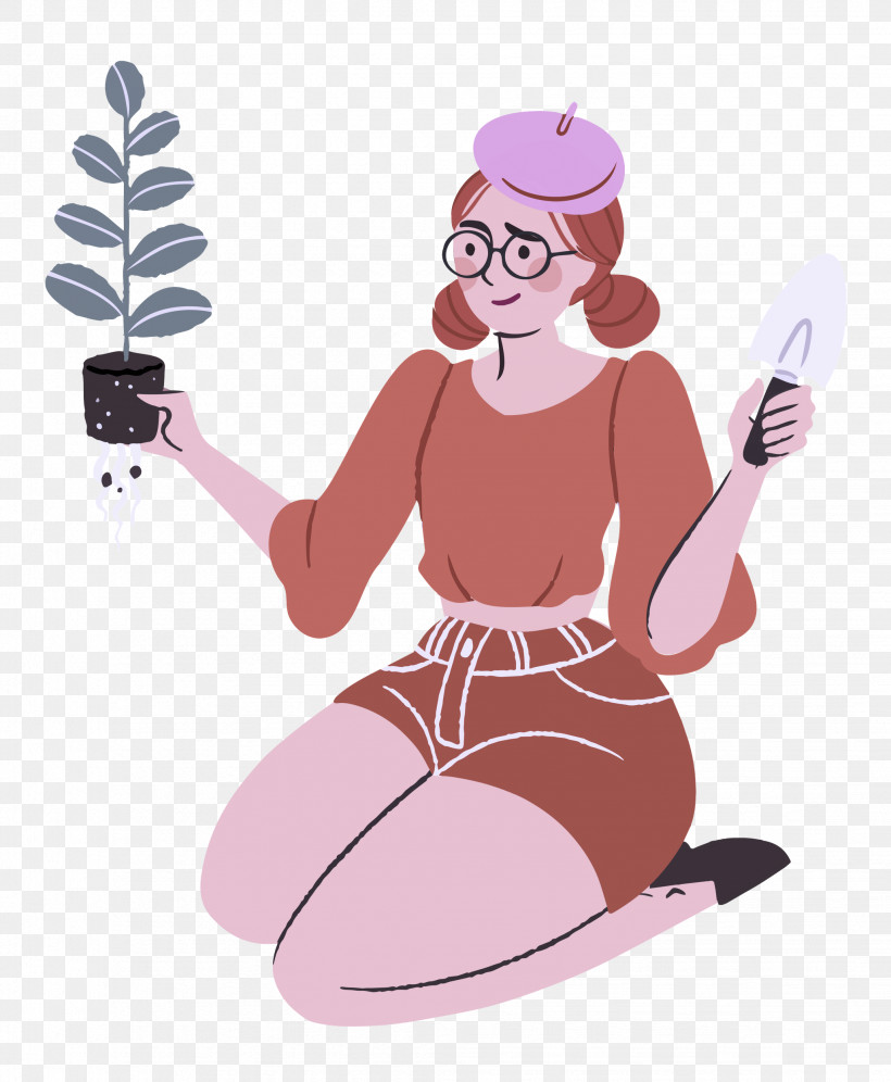 Planting Woman Garden, PNG, 2058x2500px, Planting, Cartoon, Cartoon M, Character, Garden Download Free