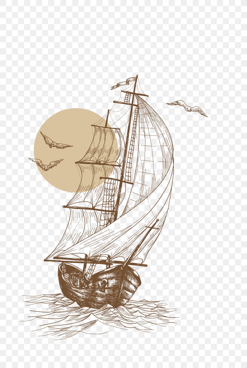 Sailboat Drawing Sailing Ship, PNG, 2050x3050px, Sailboat, Boat, Caravel, Drawing, Maritime Transport Download Free