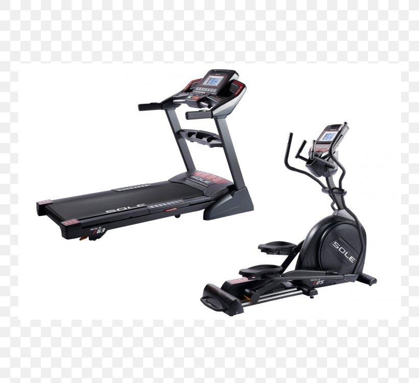 SOLE F63 Treadmill Exercise Equipment Elliptical Trainers, PNG, 750x750px, Treadmill, Aerobic Exercise, Automotive Exterior, Elliptical Trainer, Elliptical Trainers Download Free