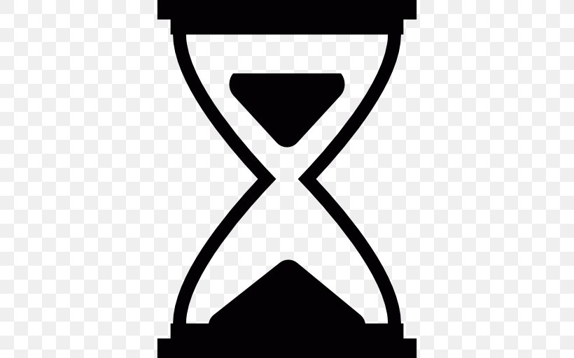 Hourglass, PNG, 512x512px, Hourglass, Black, Black And White, Clock, Computer Software Download Free