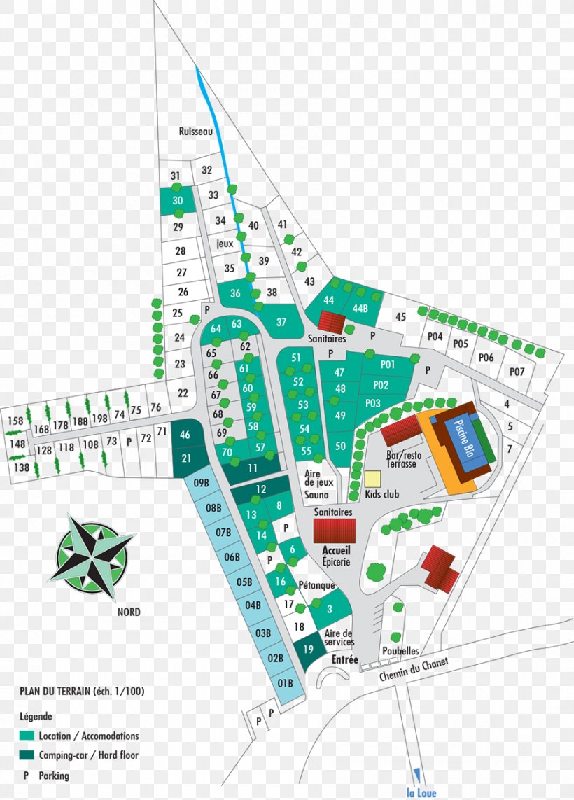 Le Chanet Campsite Map Park Loue, PNG, 900x1255px, Campsite, Area, Caravan Park, Diagram, Elevation Download Free