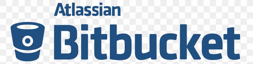 Bitbucket Logo Stash Atlassian Bamboo, PNG, 2400x608px, Bitbucket, Area, Atlassian, Bamboo, Blue Download Free