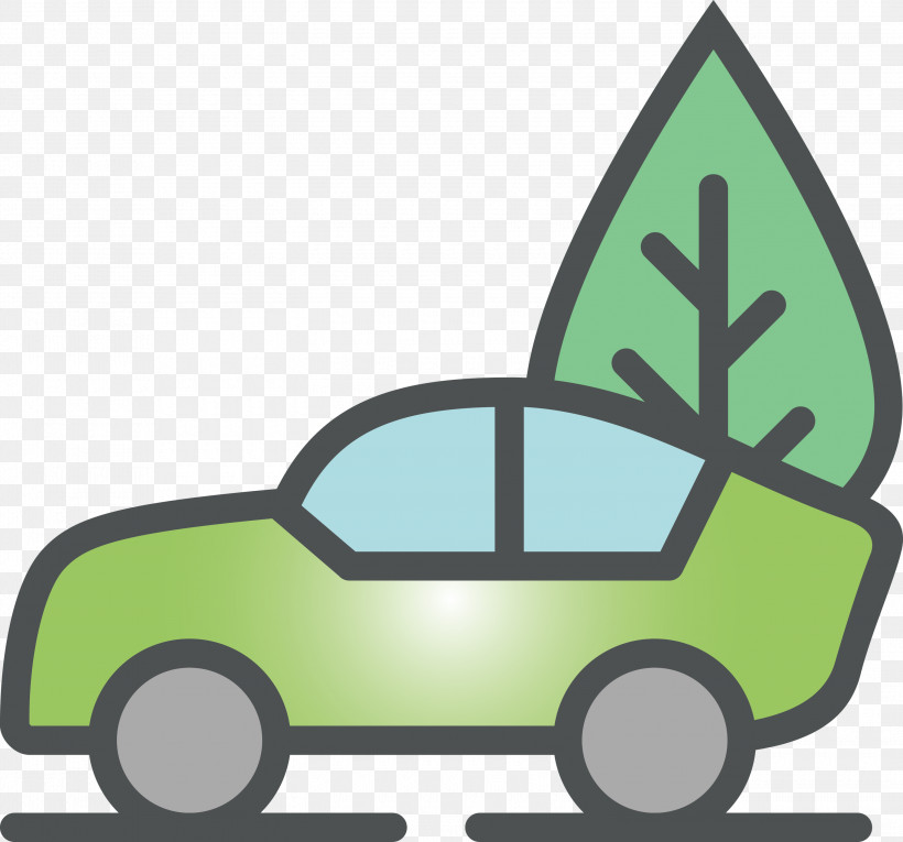Eco Friendly Vehicle, PNG, 3000x2801px, Eco Friendly Vehicle, Car, City Car, Compact Car, Green Download Free