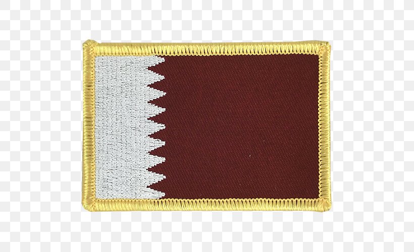 Flag Of Qatar Flag Of Qatar Fahne Qatar Airways, PNG, 750x500px, 6 June, Qatar, Banner, Clothing, Embroidered Patch Download Free