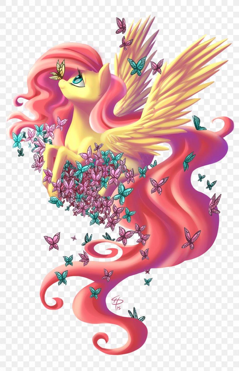 My Little Pony Fluttershy Princess Celestia Art, PNG, 837x1300px, Pony, Art, Butterfly, Character, Deviantart Download Free