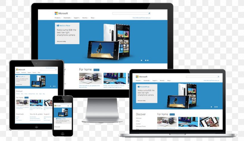 Responsive Web Design Web Development, PNG, 950x550px, Responsive Web Design, Brand, Business, Communication, Computer Download Free