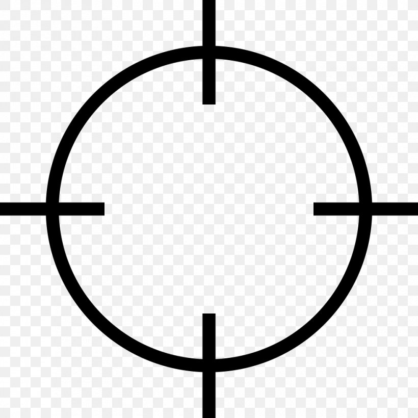 Shooting Target Symbol, PNG, 980x980px, Shooting Target, Area, Black And White, Bullseye, Icon Design Download Free