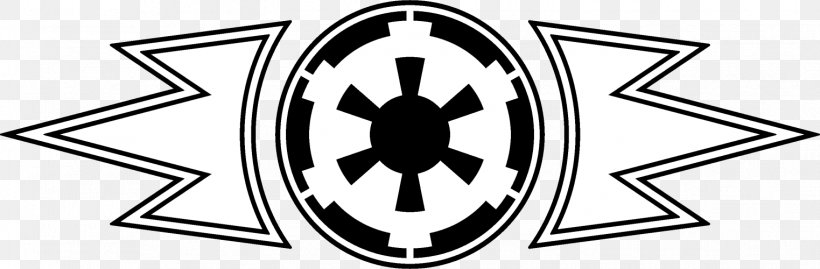 Anakin Skywalker Palpatine Sith Galactic Empire Star Wars, PNG, 1523x500px, Anakin Skywalker, Area, Black And White, Brand, Emblem Download Free
