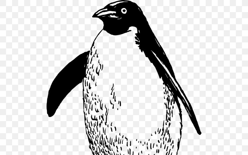 Emperor Penguin Bird Drawing Clip Art, PNG, 512x512px, Penguin, Animal, Artwork, Beak, Bird Download Free