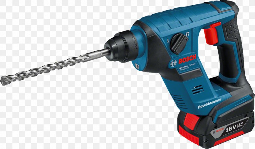 Hammer Drill Robert Bosch GmbH Augers SDS Lithium-ion Battery, PNG, 923x540px, Hammer Drill, Augers, Bosch Power Tools, Cordless, Drill Download Free