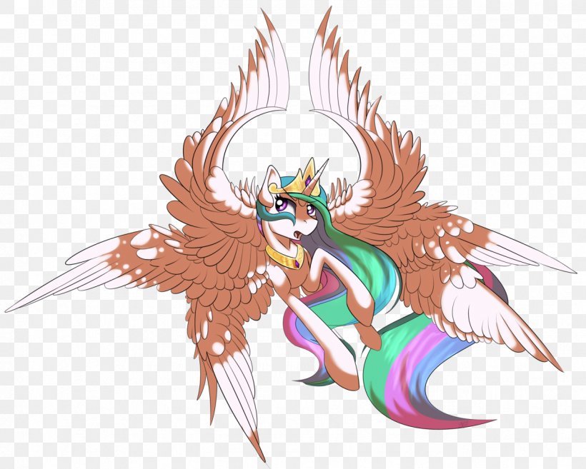 Winged Unicorn Princess Celestia Art Pony, PNG, 1278x1024px, Watercolor, Cartoon, Flower, Frame, Heart Download Free