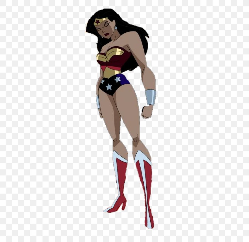 Wonder Woman Cartoon Superhero DC Comics, PNG, 354x800px, Wonder Woman, Animation, Arm, Art, Cartoon Download Free