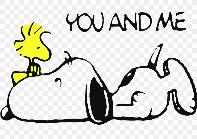 Woodstock Snoopy Lucy Van Pelt YouTube Peanuts, PNG, 4000x2824px, Watercolor, Cartoon, Flower, Frame, Heart Download Free