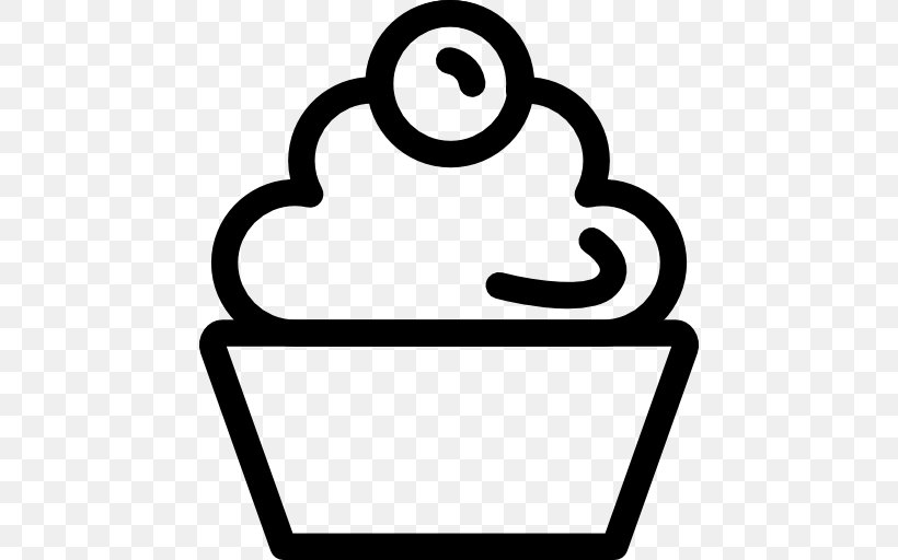 Cupcake Muffin Madeleine Bakery Torte, PNG, 512x512px, Cupcake, Bakery, Birthday Cake, Black And White, Brigadeiro Download Free