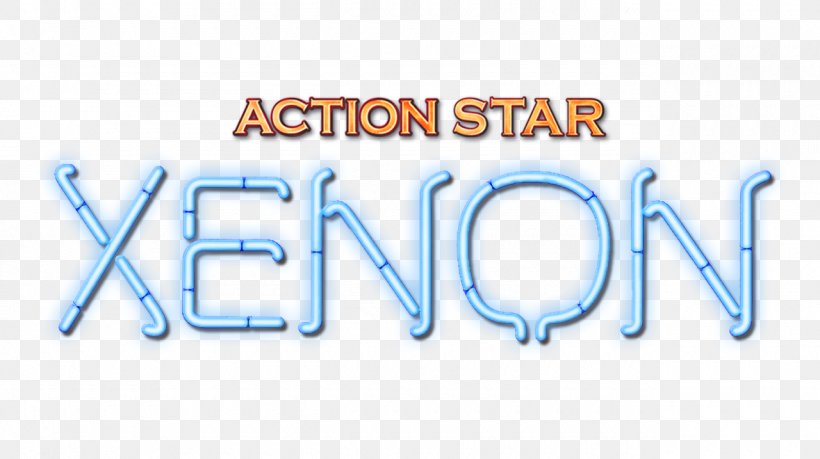 Logo Sign Xenon BALLY WULFF Games & Entertainment GmbH Font, PNG, 1280x717px, Logo, Action Fiction, Action Film, Blue, Brand Download Free