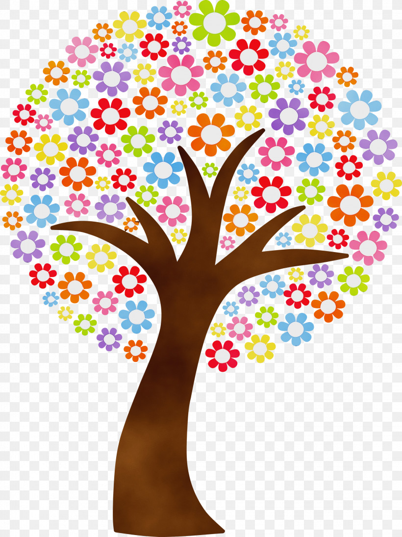 Tree Plant, PNG, 2246x3000px, Tu Bishvat Tree, Abstract Tree, Cartoon Tree, Paint, Plant Download Free