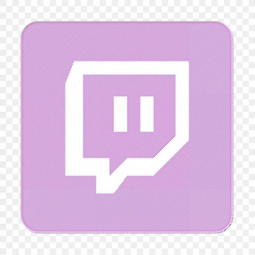 Twitch Icon Twitch.tv Icon Icon, PNG, 1184x1186px, Twitch Icon, Lavender, Lilac, Pink, Purple Download Free