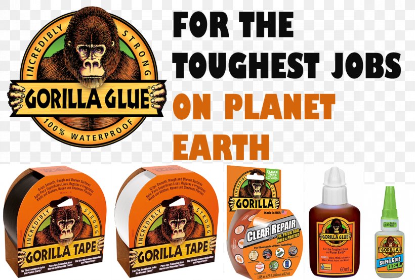 Adhesive Tape Gorilla Glue Gorilla Tape Felgenband, PNG, 1181x798px, Adhesive Tape, Adhesive, Binnenband, Brand, Distilled Beverage Download Free