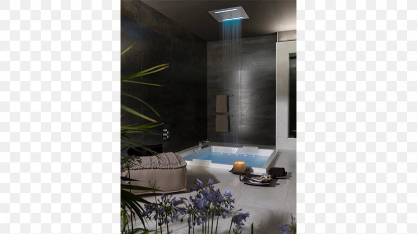 Hot Tub Bathroom Interior Design Services Shower Bathtub, PNG, 910x512px, Hot Tub, Bathroom, Bathtub, Furniture, Glass Download Free
