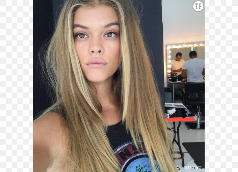 Nina Agdal Model Beauty Hair Coloring, PNG, 675x595px, Watercolor, Cartoon, Flower, Frame, Heart Download Free