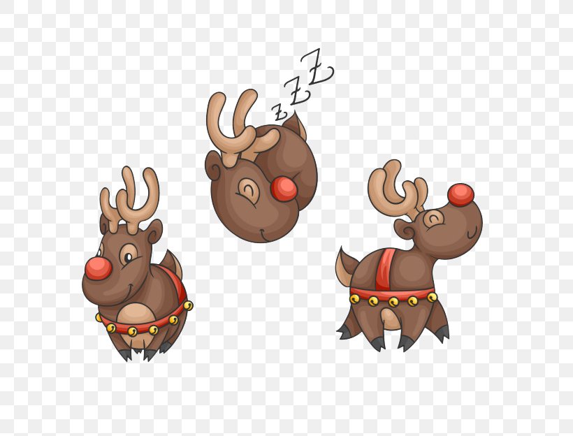 Reindeer, PNG, 650x624px, Reindeer, Antler, Cartoon, Christmas, Christmas Decoration Download Free