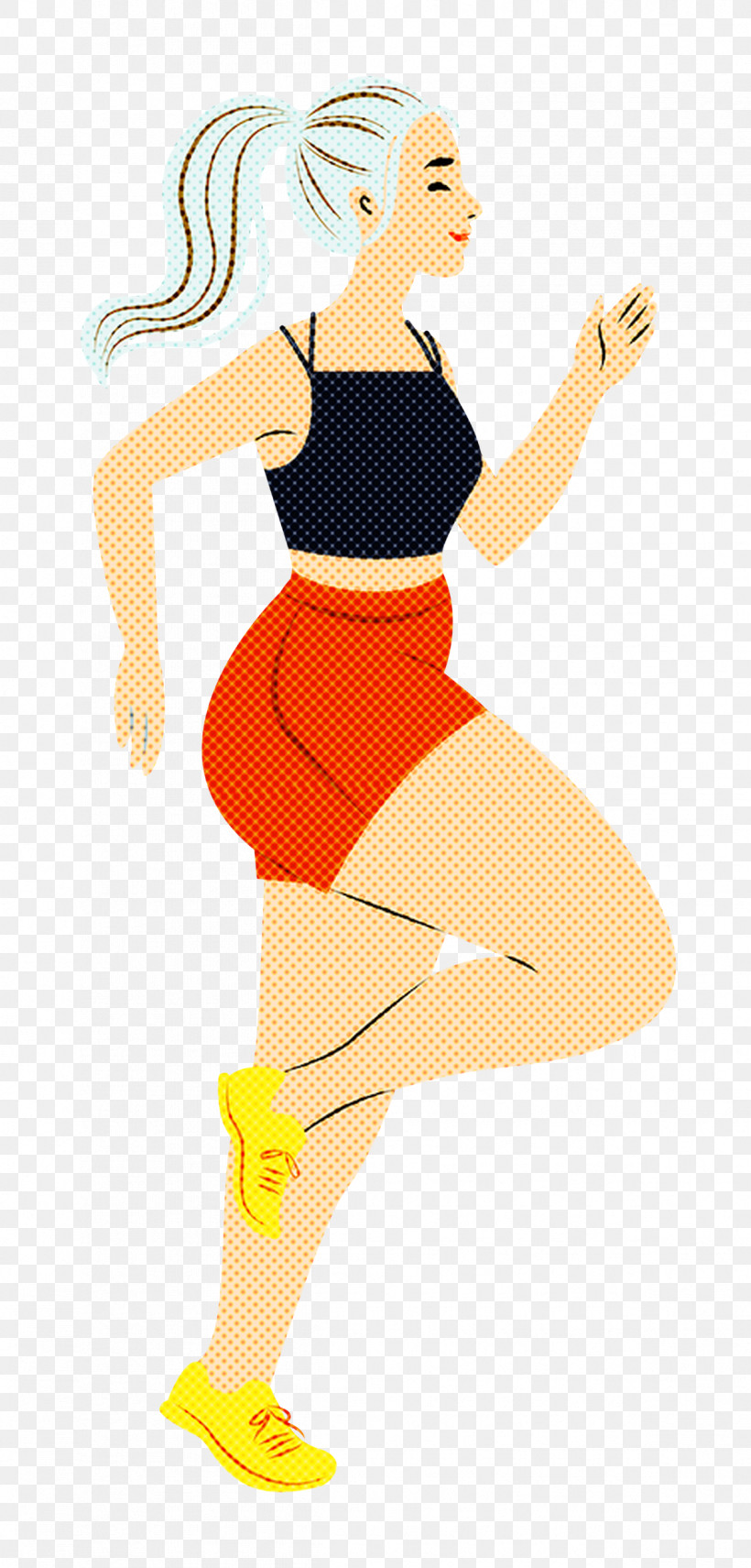 Running Sport Girl, PNG, 1197x2499px, Running, Cartoon, Girl, Human Body, Shoe Download Free