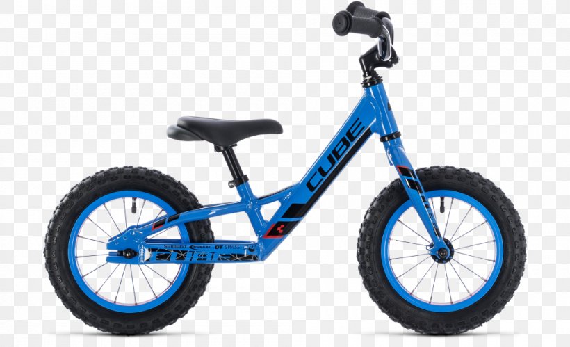 Balance Bicycle Cube Bikes Mountain Bike Little Nation Balance Bike, PNG, 1000x609px, Bicycle, Automotive Tire, Automotive Wheel System, Balance Bicycle, Bicycle Accessory Download Free