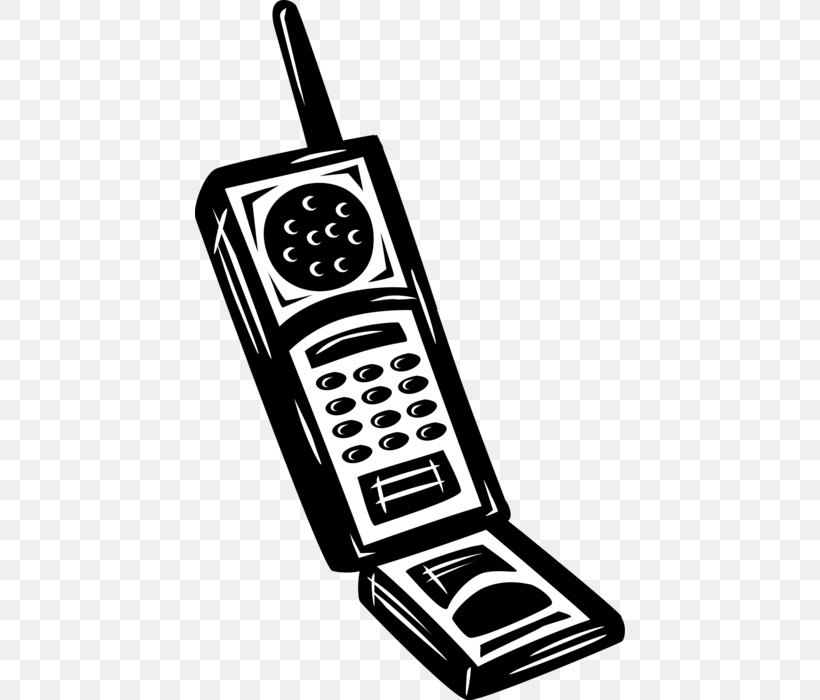Clip Art Mobile Phones Image Vector Graphics Illustration, PNG, 430x700px, Mobile Phones, Black, Black And White, Monochrome, Monochrome Photography Download Free