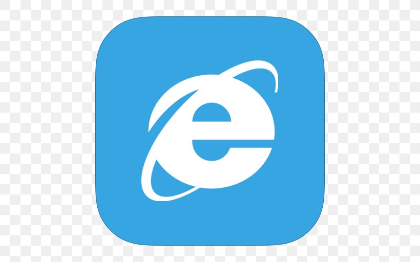 Internet Explorer Web Browser, PNG, 512x512px, Internet Explorer, Area, Blue, Brand, Button Download Free