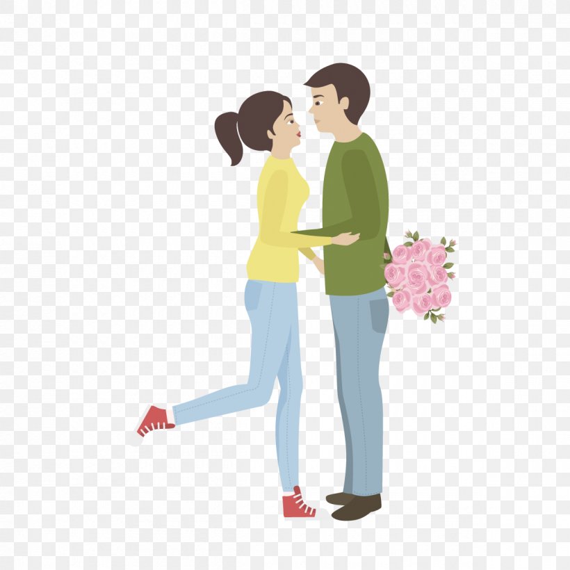 Kiss Significant Other, PNG, 1200x1200px, Watercolor, Cartoon, Flower, Frame, Heart Download Free