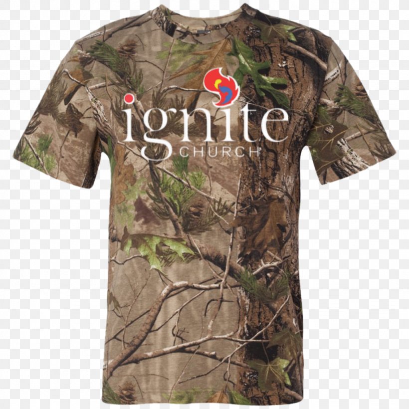 T-shirt Camouflage Sleeve Neckline, PNG, 1024x1024px, Tshirt, Brand, Camouflage, Casual, Clothing Download Free