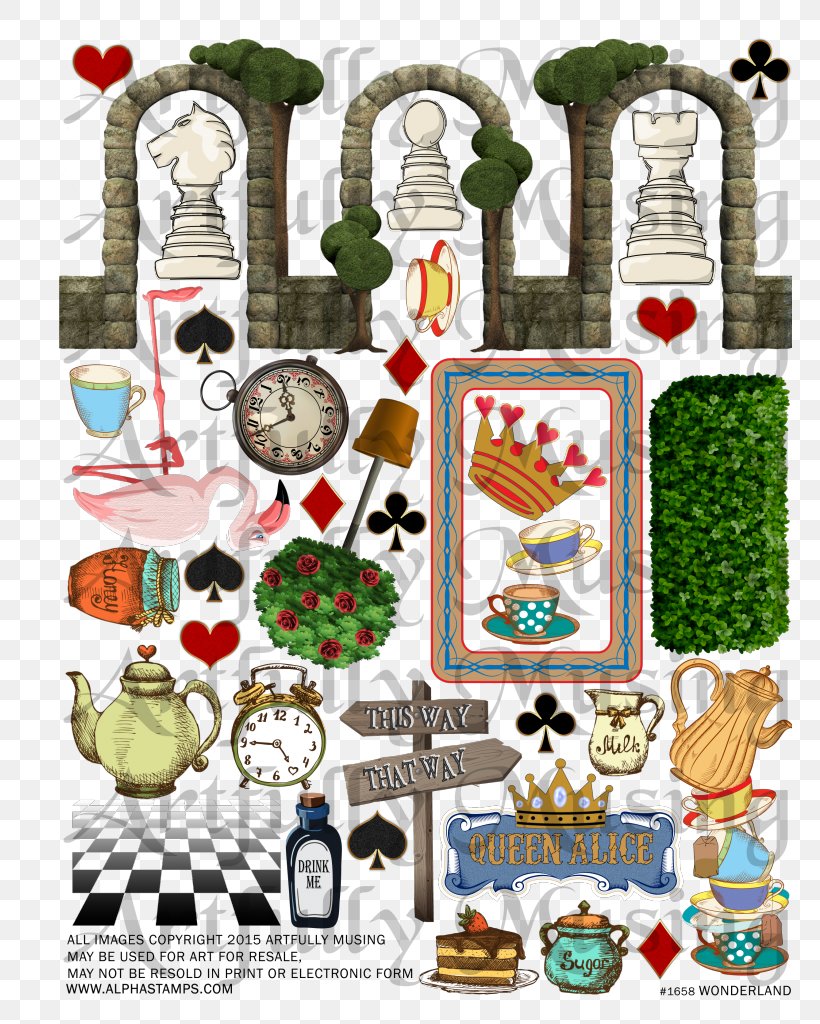 Alice's Adventures In Wonderland Through The Looking-Glass, And What Alice Found There The Mad Hatter Playing Card Alice In Wonderland, PNG, 764x1024px, Alice S Adventures In Wonderland, Alice In Wonderland, Art, Cartoon, Collage Download Free