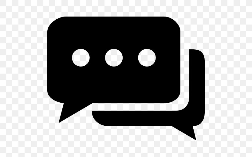 Online Chat Download, PNG, 512x512px, Online Chat, Black, Black And White, Bubble, Chat Room Download Free