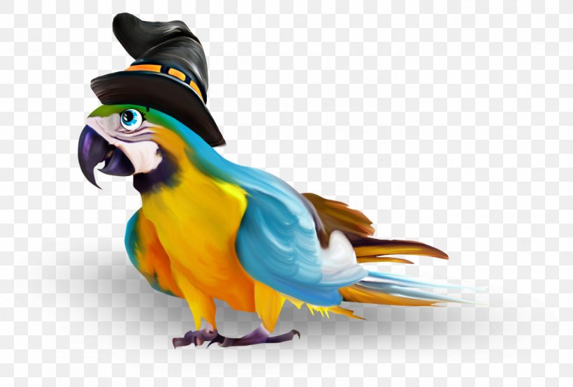 Parrot Halloween Perroquet Clip Art, PNG, 1391x941px, Parrot, Beak, Bird, Fauna, Feather Download Free