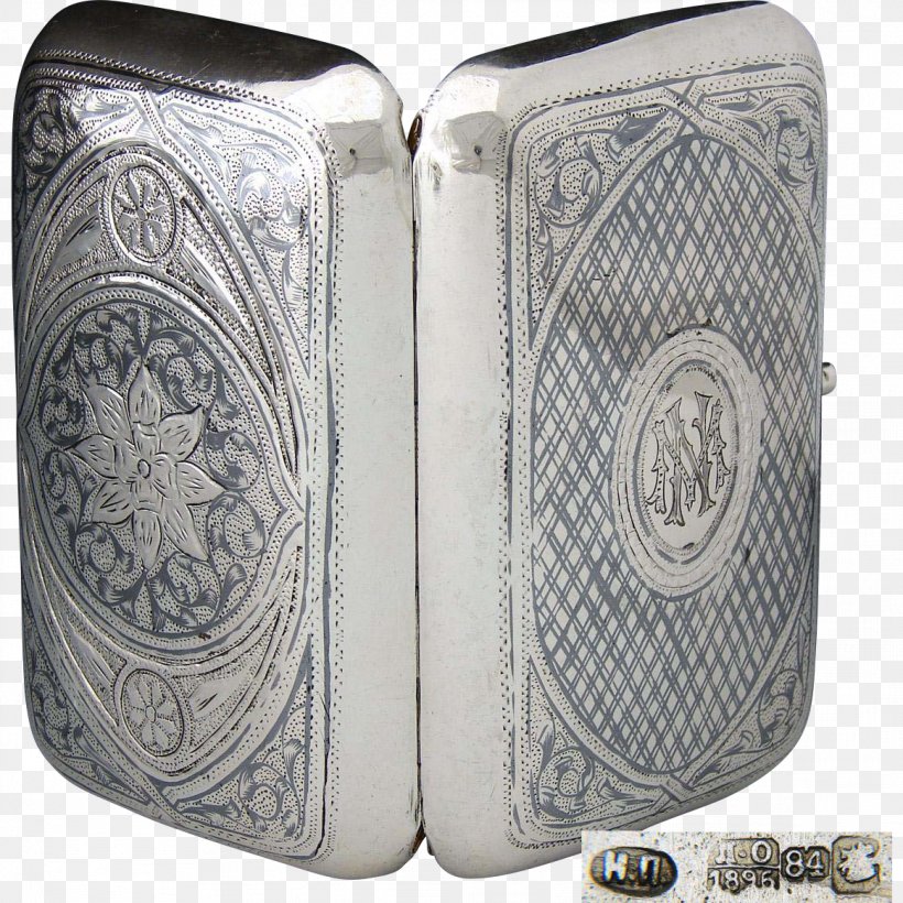 Sterling Silver Niello Cigar Case Cigarette Case, PNG, 1163x1163px, Silver, Antique, Case, Cigar, Cigar Case Download Free