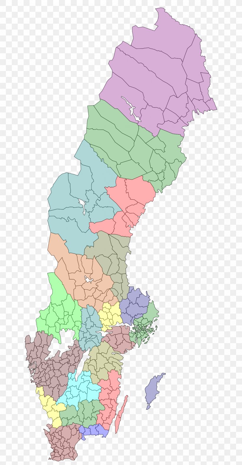 Sweden Map, PNG, 1200x2301px, Sweden, Area, Ecoregion, Map, Royaltyfree Download Free