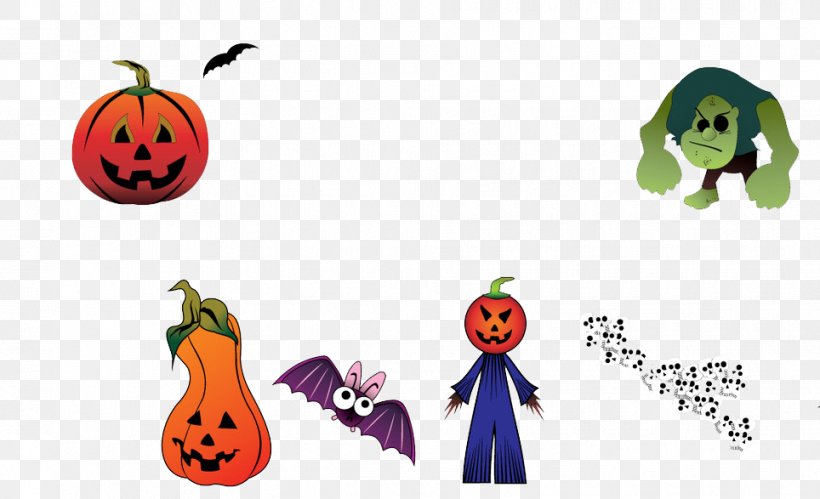 Halloween Ghost Cartoon Clip Art, PNG, 964x587px, Halloween, Art, Cartoon, Drawing, Food Download Free