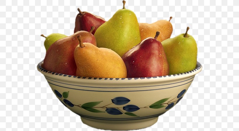 Pear Bowl Food Art Fruit, PNG, 570x450px, Pear, Apple, Art, Bowl, Canvas Download Free
