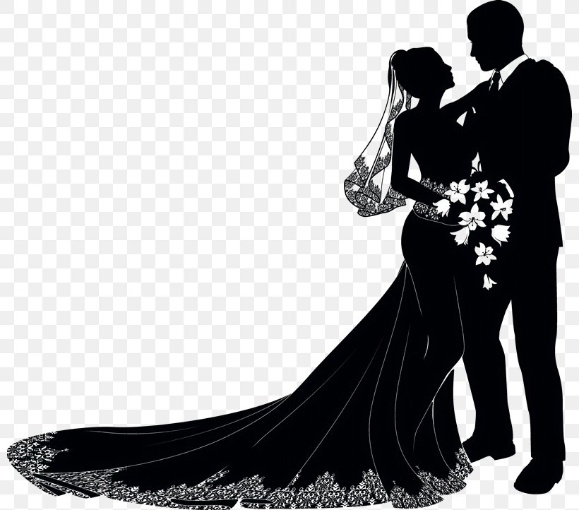 Bride And Groom, PNG, 800x722px, Wedding Invitation, Ballroom Dance, Blackandwhite, Bride, Bride Groom Direct Download Free
